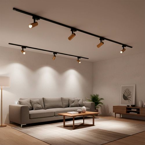 FOCO RIEL LED STUDIO TUBULAR 7W LUZ CÁLIDA