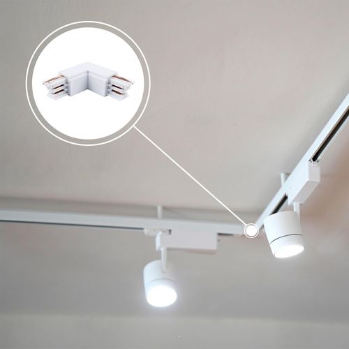 CONECTOR EN L LED STUDIO TRIFÁSICA 220V