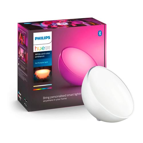 LÁMPARA PORTÁTIL PHILIPS HUE GO ZIGBEE BLUETOOTH 6W LUZ RGB
