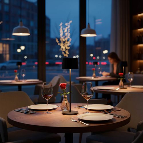 LÁMPARA DE MESA LED STUDIO TUBO PORTÁTIL 3.5W CCT LUZ CÁLIDA IP65