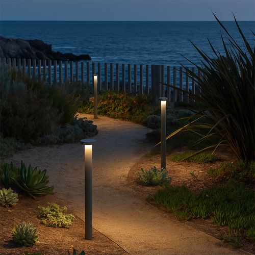 BOLLARD LED STUDIO POST 65 CM (RESISTENTE A LA CORROSIÓN SALINA) 10W LUZ CÁLIDA IP65