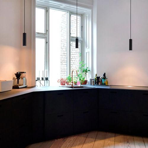 LÁMPARA COLGANTE LED STUDIO TUBULAR TRIAC 7W LUZ CÁLIDA