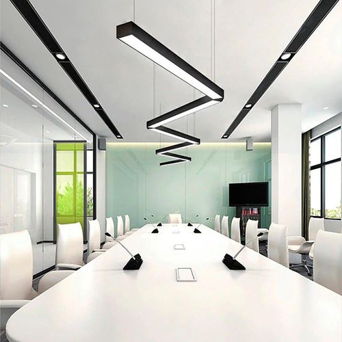LÁMPARA LINEAL COLGANTE O SOBREPUESTA LED STUDIO 40W CCT LUZ CÁLIDA A NEUTRA
