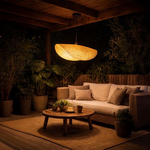 LÁMPARA COLGANTE LED STUDIO BAMBOO PEQUEÑA