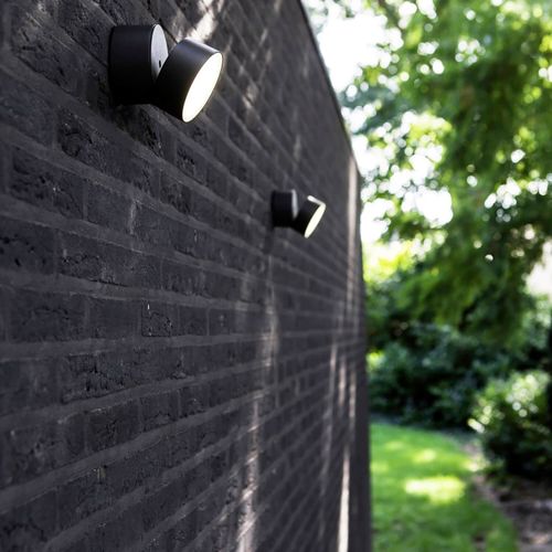 FOCO SOBREPUESTO CIELO / MURO LED STUDIO REDONDO DIRIGIBLE 6W LUZ CÁLIDA IP54