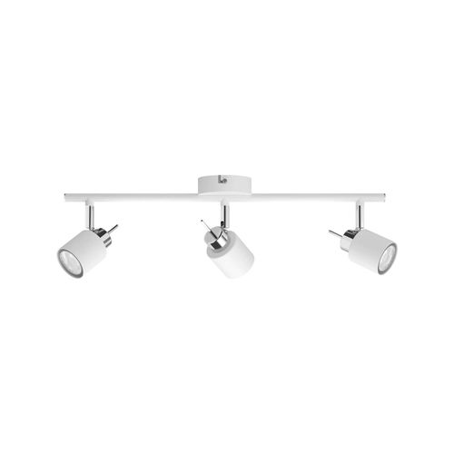 FOCO SOBREPUESTO CIELO / MURO PHILIPS MERANTI TRIPLE DIRIGIBLE (SIN AMPOLLETA GU10)