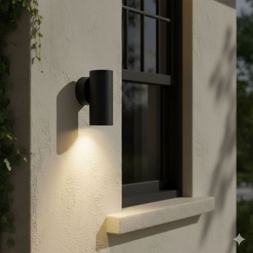 APLIQUÉ MURO LED STUDIO PAULO UNIFOCAL IP54 (SIN AMPOLLETA GU10)