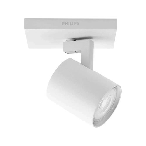 FOCO SOBREPUESTO CIELO / MURO PHILIPS NEIRO SIMPLE DIRIGIBLE (SIN AMPOLLETA GU10)