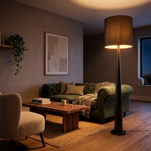 LÁMPARA DE PIE LED STUDIO ZAZ (SIN AMPOLLETA E27)