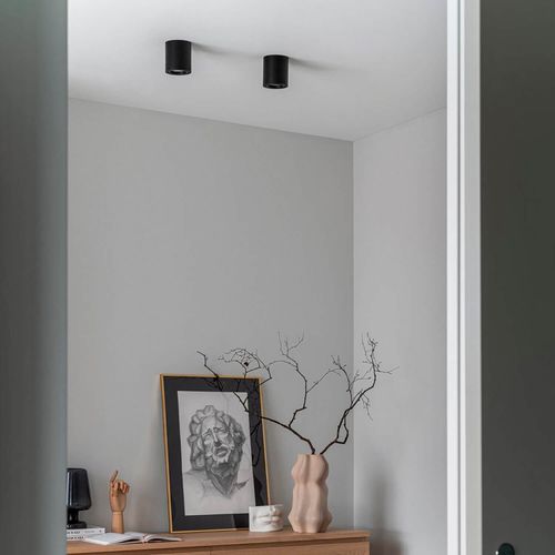 FOCO SOBREPUESTO LED STUDIO SIMPLE REDONDO DIRIGIBLE (SIN AMPOLLETA GU10)