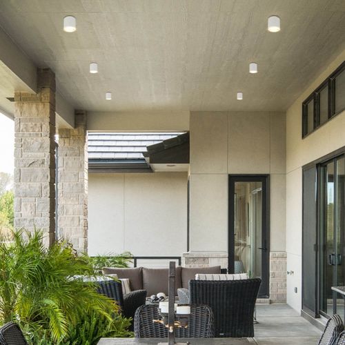 FOCO SOBREPUESTO LED STUDIO ROSS BIG 25W LUZ CÁLIDA IP65