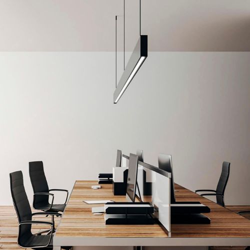 LÁMPARA COLGANTE O SOBREPUESTA LED STUDIO FIT 30W LUZ NEUTRA