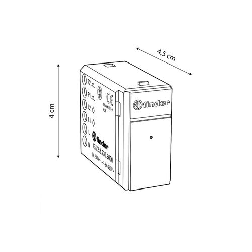 RELÉ 2 CANALES FINDER YESLY MULTIFUNCIÓN BLUETOOTH