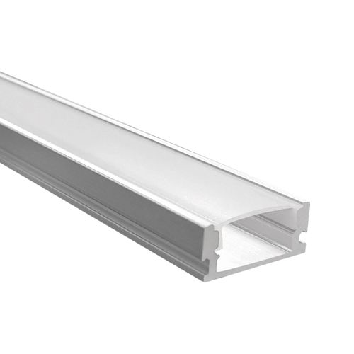 PERFIL PARA CINTA LED STUDIO RECTANGULAR SOBREPUESTO BAJO 0.7 2MTS H0.7 1.7x200 CM