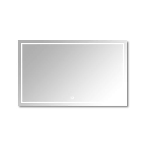 ESPEJO LED STUDIO RECTANGULAR HORIZONTAL RETROILUMINADO CON LUZ FRONTAL TOUCH 150W CCT 1400LM 150X90CM