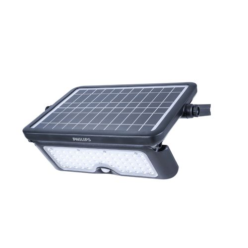 PROYECTOR SOLAR PHILIPS ESSENTIAL SMARTBRIGHT SOLAR COMPACT SENSOR INCORPORADO 5.5W LUZ CÁLIDA IP65