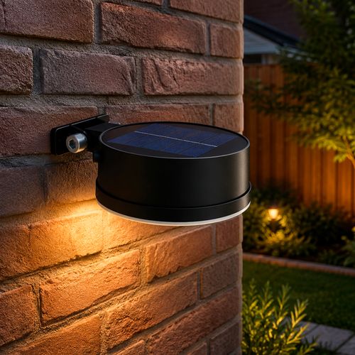 APLIQUÉ MURO PHILIPS VYNCE SOLAR CIRCULAR 1.5W LUZ CÁLIDA IP44