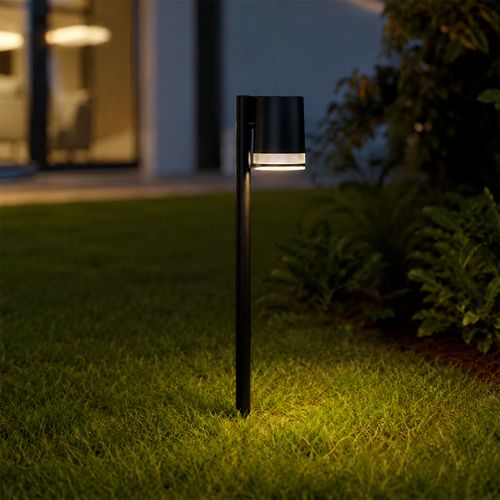 FOCO ESTACA PHILIPS FYCE SOLAR 1.5W LUZ CÁLIDA IP44