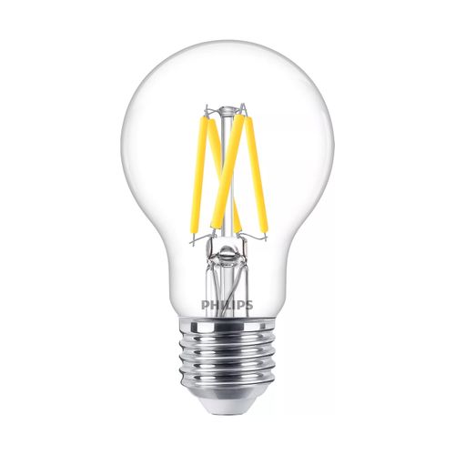 AMPOLLETA E27 PHILIPS FILAMENTO DIMEABLE A60 CCT 3.4W LUZ CÁLIDA