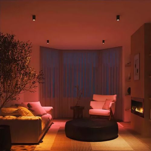 AMPOLLETA GU10 PHILIPS HUE ESSENTIAL 4.7W LUZ RGB Y CÁLIDA (2200K) A FRÍA (6500K)