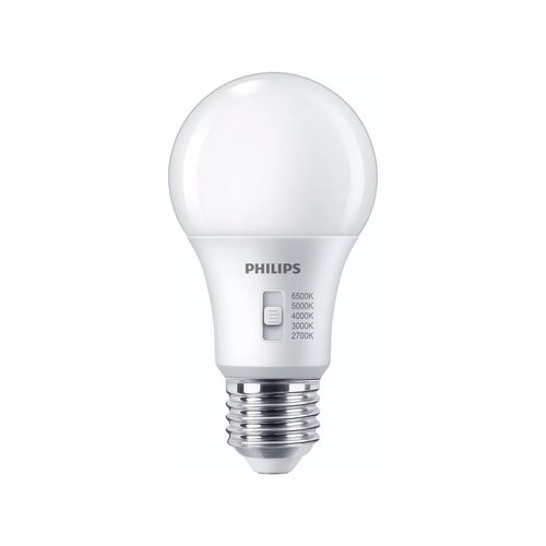 AMPOLLETA E27 PHILIPS A60 SWITCH DIMEABLE 8W CCT LUZ CÁLIDA A FRÍA