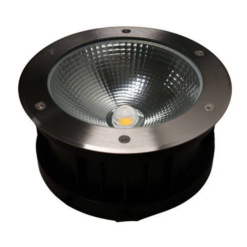 EMBUTIDO DE PISO LED STUDIO REDONDO COB 20W LUZ CÁLIDA (3000K) IP67