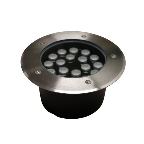 EMBUTIDO DE PISO LED STUDIO REDONDO COB 18W LUZ CÁLIDA (3000K) IP67