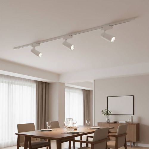 FOCO RIEL LED STUDIO DIRIGIBLE 30W LUZ CÁLIDA (3000K) NEUTRA (4000K) Y FRÍA (6000K) CCT