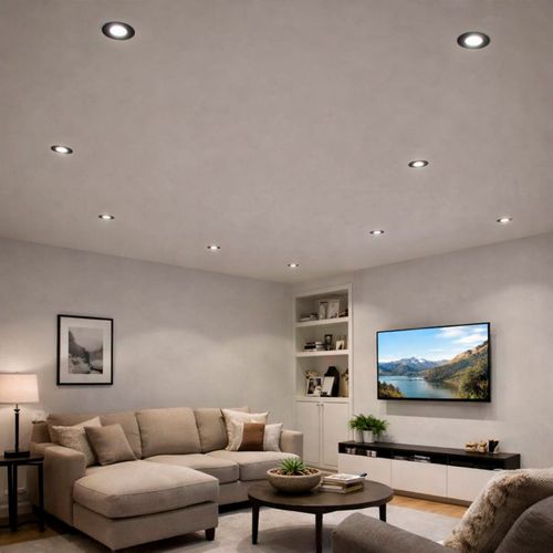 DOWNLIGHT LED STUDIO SLIM 10W LUZ CÁLIDA (3000K) NEUTRA (4000K) Y FRÍA (6500K) DRIVER EXTERNO DIMEABLE