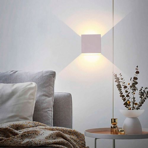 APLIQUÉ MURO LED STUDIO SQUARE 6W LUZ CÁLIDA (3000K)