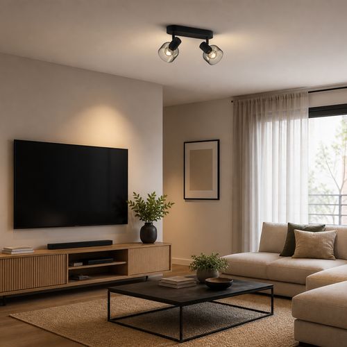 FOCO SOBREPUESTO CIELO / MURO PHILIPS SLEET DOBLE (SIN AMPOLLETA)