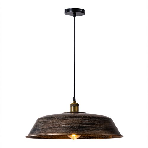 LÁMPARA COLGANTE LED STUDIO COBRE BRONCE (SIN AMPOLLETA)