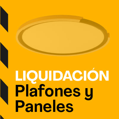 Plafones LED de techo y sobrepuestos en liquidación por remate de stock en LED Studio