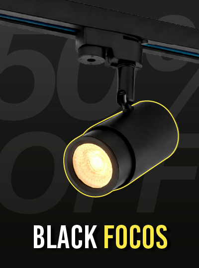 Focos LED de techo embutidos y sobrepuestos en oferta Black Sale LED Studio Chile
