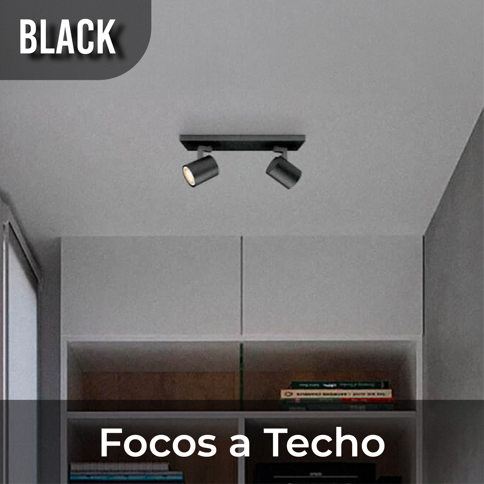 Focos LED de techo embutidos y sobrepuestos en oferta Black Sale LED Studio Chile