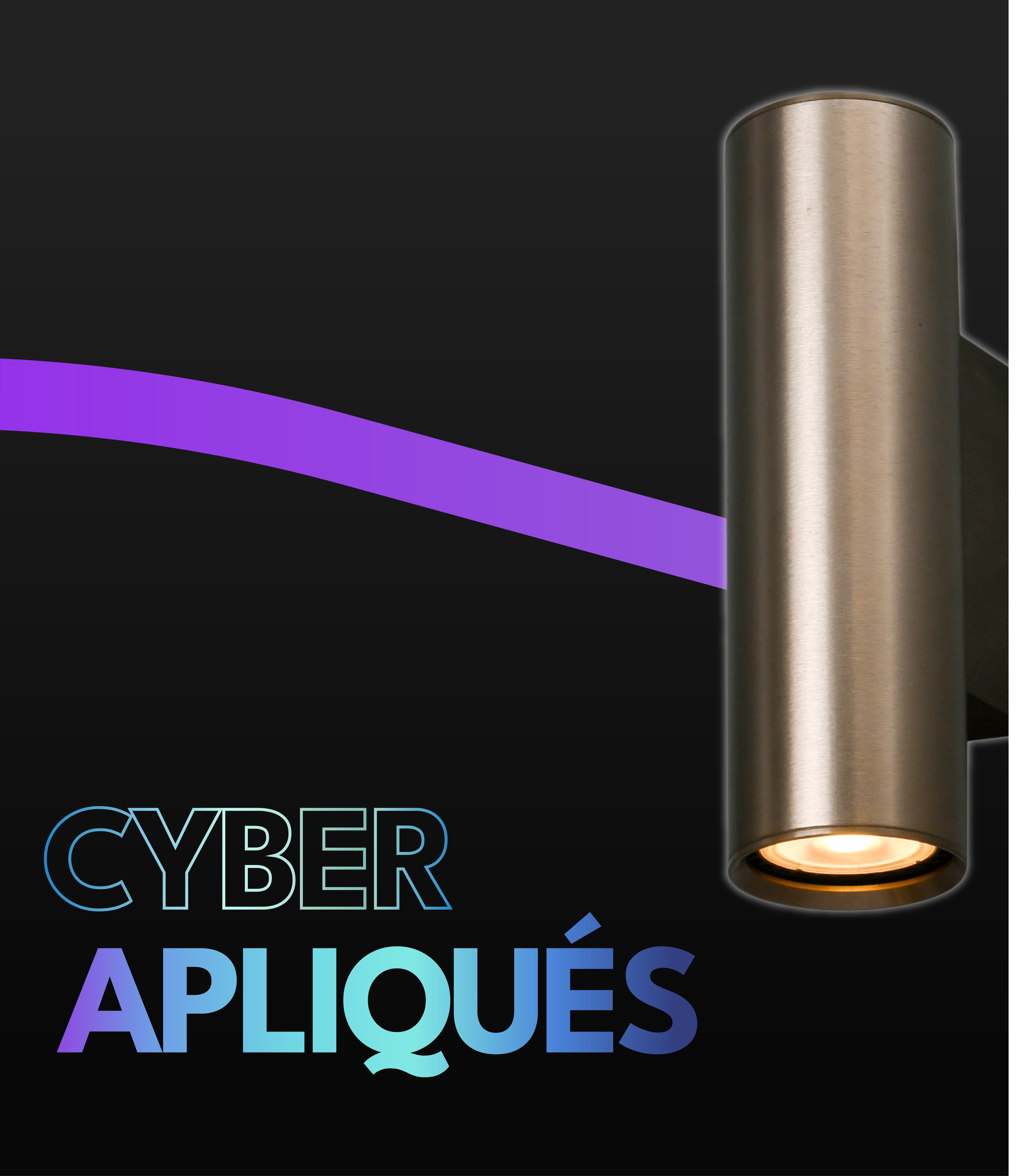 Variedad de apliqués de pared para interiores y exteriores a precio Cyber