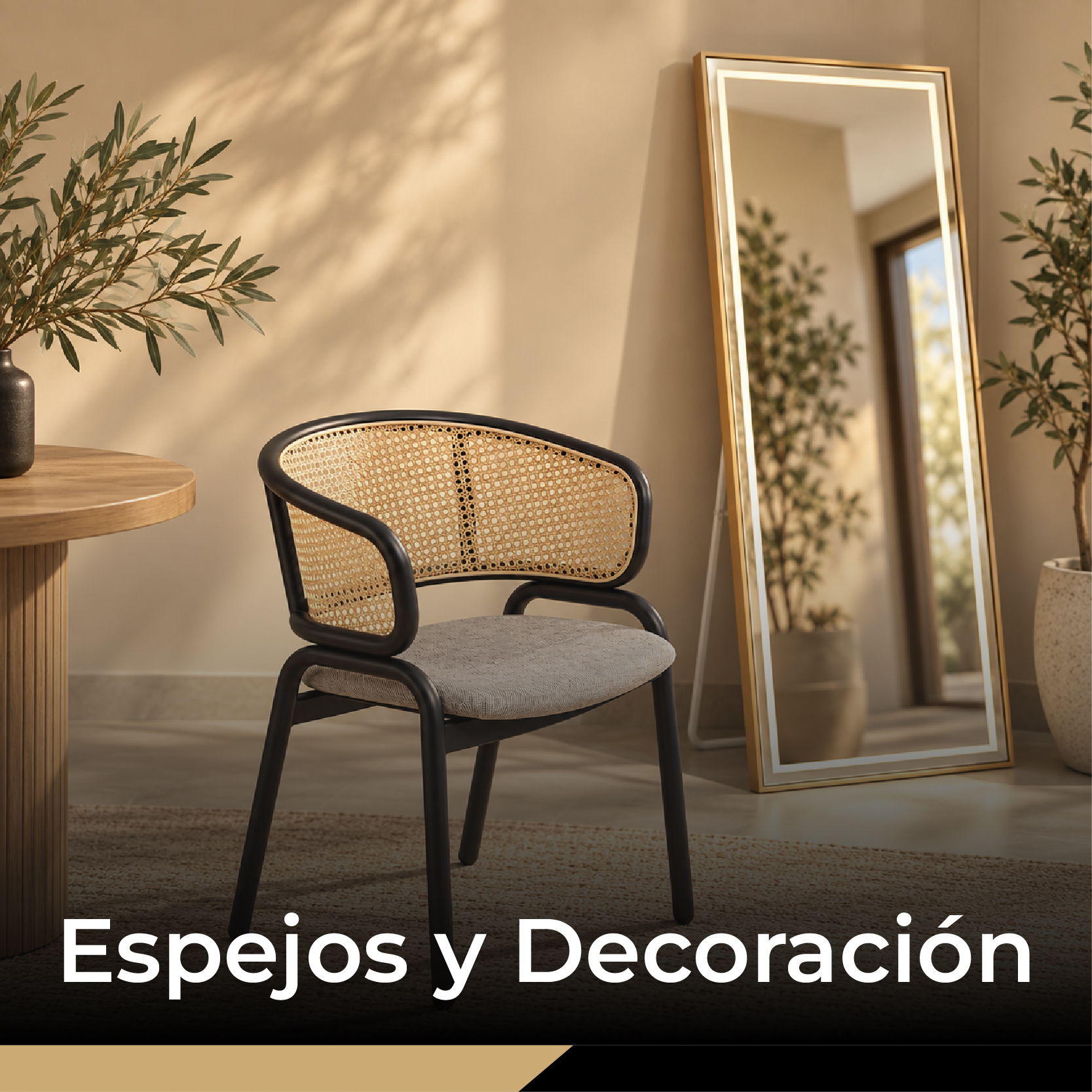 Cyber LED Studio: espejos con iluminación LED y decoración para el hogar